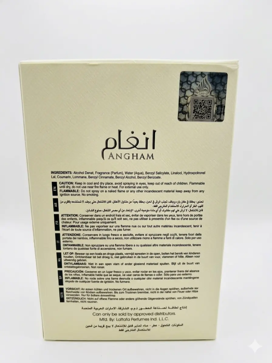 Lattafa Angham Eau de Parfum for Unisex - 3.4 oz / 100ml - TikTok Shop