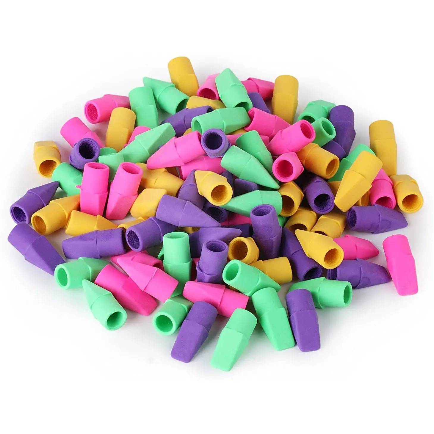 Mr. Pen Erasers for Pencils, 120 Pack, Pencil Top Erasers, Eraser Caps, Kids, Cap Tops, Topper Erasers. Ereaser