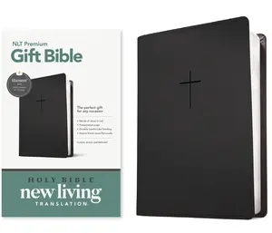 USED-Premium Gift Bible Nlt, Filament Enabled (Leatherlike, Classic Black, Red Letter) by New Living Translation (Imitation Leather)