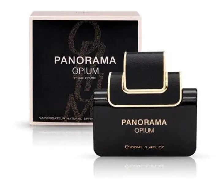 PANORAMA OPIUM Women's EDP Spray - 100ml (3.4oz) by PRIVÉ, Luxurious Scent, Spicy Woody Fragrance, Vanilla Patchouli Fragrance