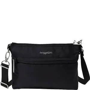 Baggallini Anti-theft Memento Crossbody Bag - Black