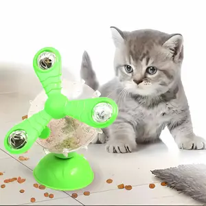 Boredom Relief pet Toys cat Fidget Spinners - Super Design - Tease cat Stick -  Leaky Food Toy cat - Toy Dog Toy self high