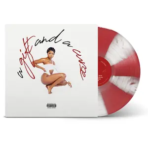 Tink - A Gift and a Curse (Red & White Candy Cane Cornetto Vinyl)  [VINYL RECORD - LP] Explicit, Red, White, Colored Vinyl