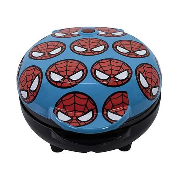 Uncanny Brands Marvel Spider-Man Mini Waffle Maker Kitchen Appliance Uncanny Brands Marvel Spider-Man Mini Waffle Maker Kitchen Appliance