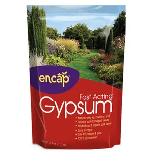 212 MAIN Encap 10613-6 Gypsum Plus Ast Soil Activator, 2.5 lbs per Unit, 400 Sq. ft. Coverage, Pack of 6, Soil Damage Repair Solution