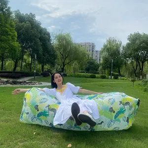 Music Festival Inflatable Sofa Outdoor Inflatable Sofa Picnic Outing Inflatable Bed Quick, Convenient, and Comfortable, bivvy bag camping