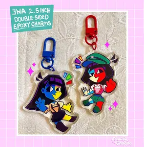 ENA Acrylic Keychain, Great For Daily Use Or As Thoughtful Little Gifts For Your Friends And Yourself
