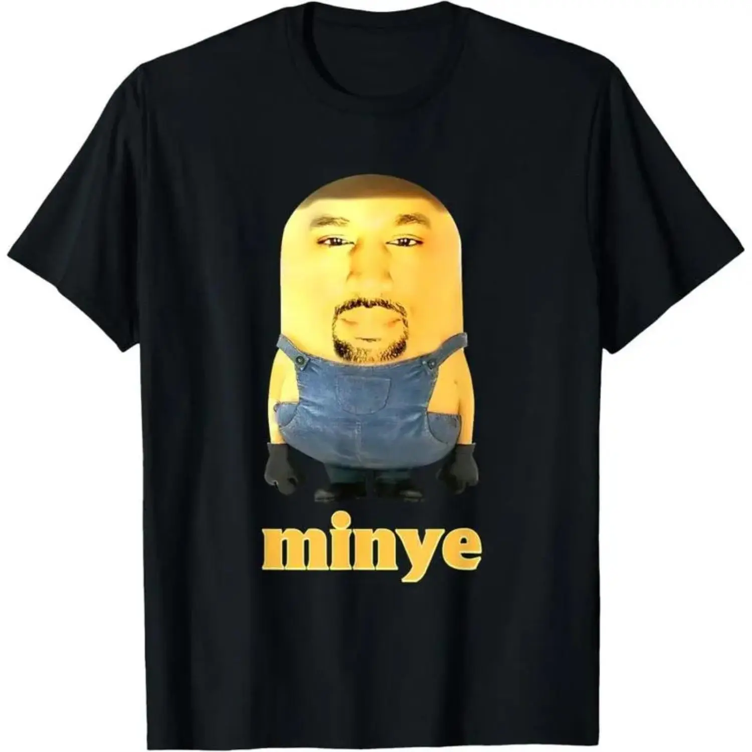 Whimsical Minye 100% Cotton T-Shirt for Women & Men Casual Fabric