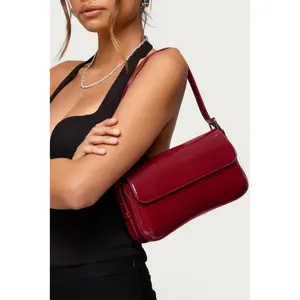 Red Carpet Faux Patent Leather Bag Red Carpet Faux Patent Leather Bag