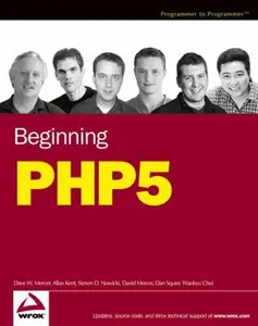 USED-Beginning PHP5 by Mercer, Dave W. (Paperback)