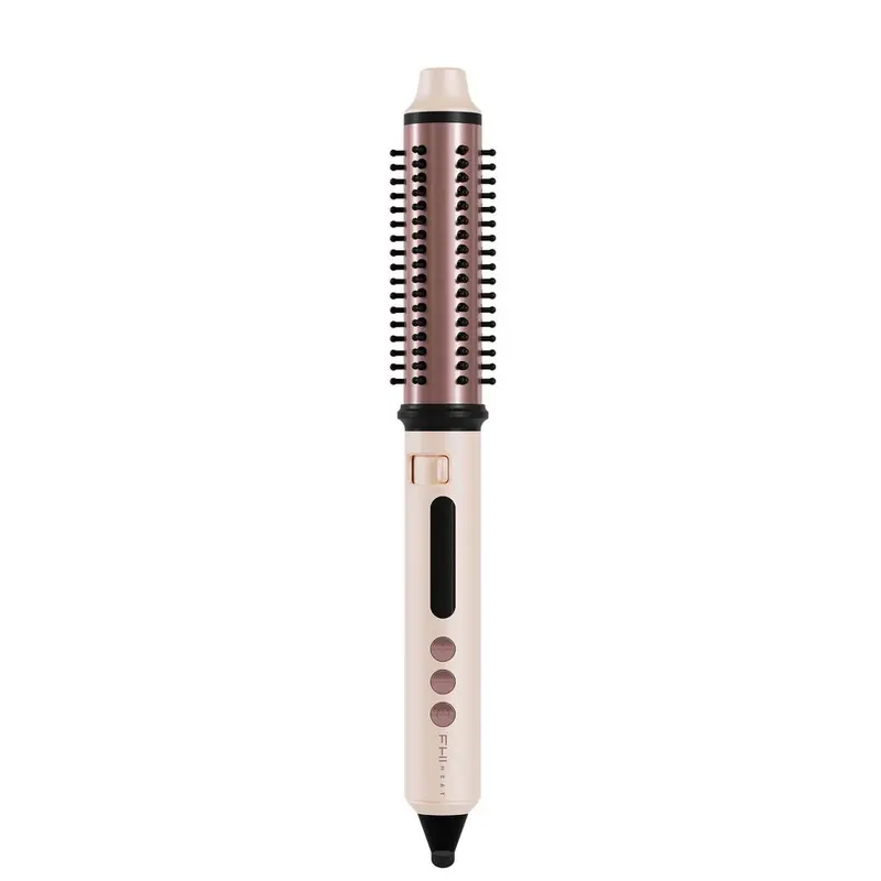FHI Heat SwiftStyler FlexCurl Retractable Speed Styler Heating Curling Brush - Light Pink - 1"x1"