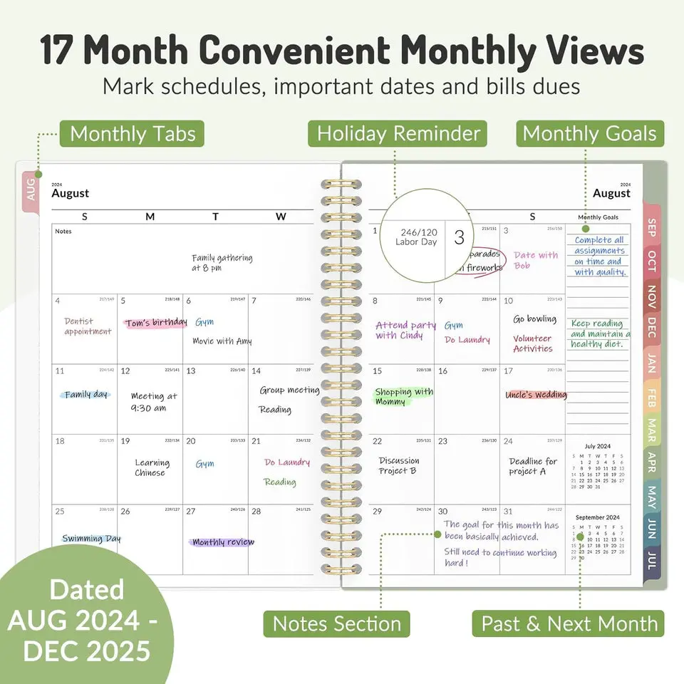 Academic Planner 2024-2025
