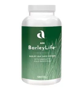 AIM BarleyLife Supplement – 280 vegan Capsules Gluten Free Dairy Free GMO Free