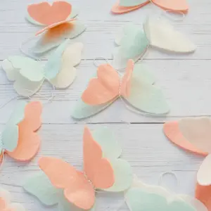 Butterfly Felt Garland