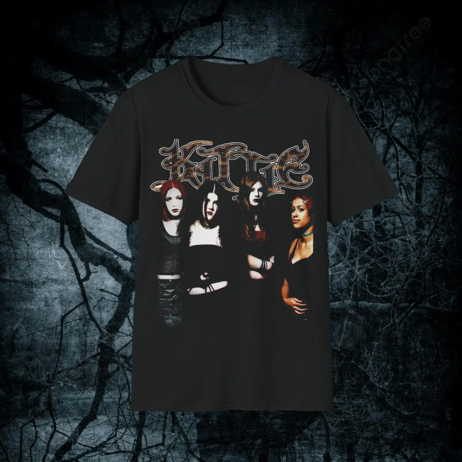 Kittie Band Shirt ,Canadian Rock Band , Kittie T Shirt, Fashion Cotton, Full Colors, Full Sizes, For Men, For Women