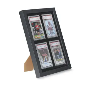 Graded Card Display Frame–Compatible with PSA, CGC, and TAG Slabs–Wall-Mount Trading Card Display Case for Sports Cards, Pokémon, and MTG