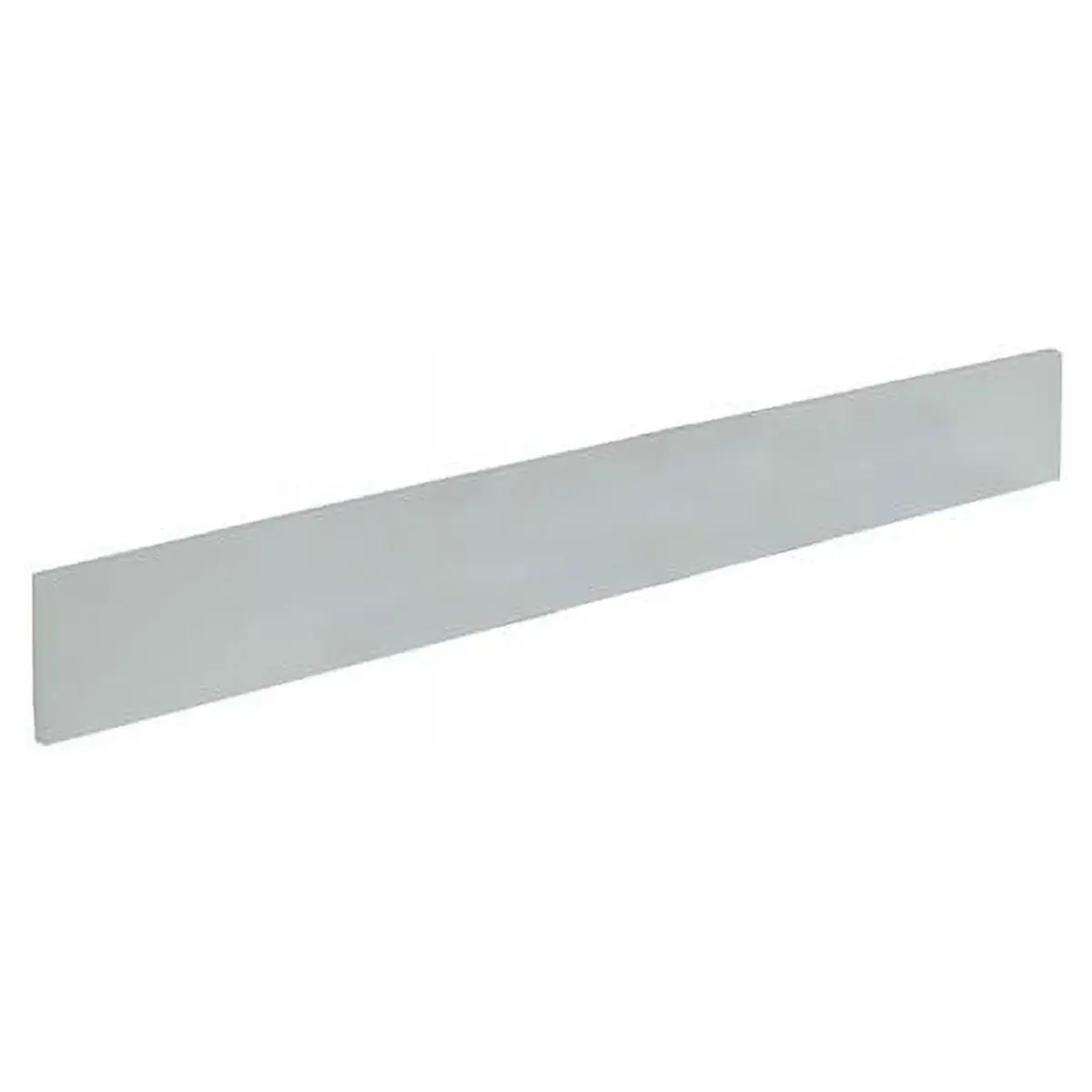 25 in. Engineered Stone Backsplash, White