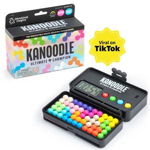 Educational Insights Kanoodle Ultimate Champion (500 Puzzles): Brain Teaser Game with Timer, 2D & 3D Puzzles, Logic & Problem-Solving Toy