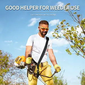 Adjustable Shoulder Strap for Lawn Mower; Thickened Single-Shoulder Strap for Side-Mounted Lawn Mower