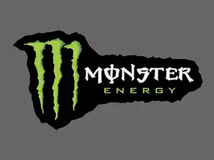 Monster Energy Racing Sticker - Extreme Sports Energy Decal for Dirt Bikes and Laptops