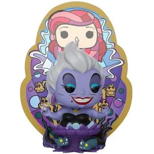 Funko POP! Deluxe: Disney Villains - Little Mermaid: Ursula, Stained Glass  [COLLECTIBLES] Deluxe Ed, Vinyl figurine/statue, Collectible