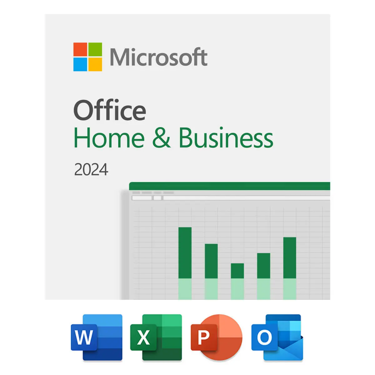 Microsoft Office Home & Business 2024 for PC/Mac, 1-User, Box Pack