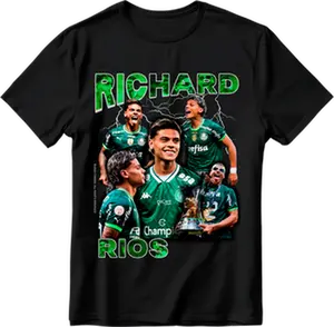 Richard Rios Unisex T-Shirt, Lendas Futebol Hoodie, Crewneck Sweater, Stylish Apparel Sweatshirt Cotton Fabric Menswear