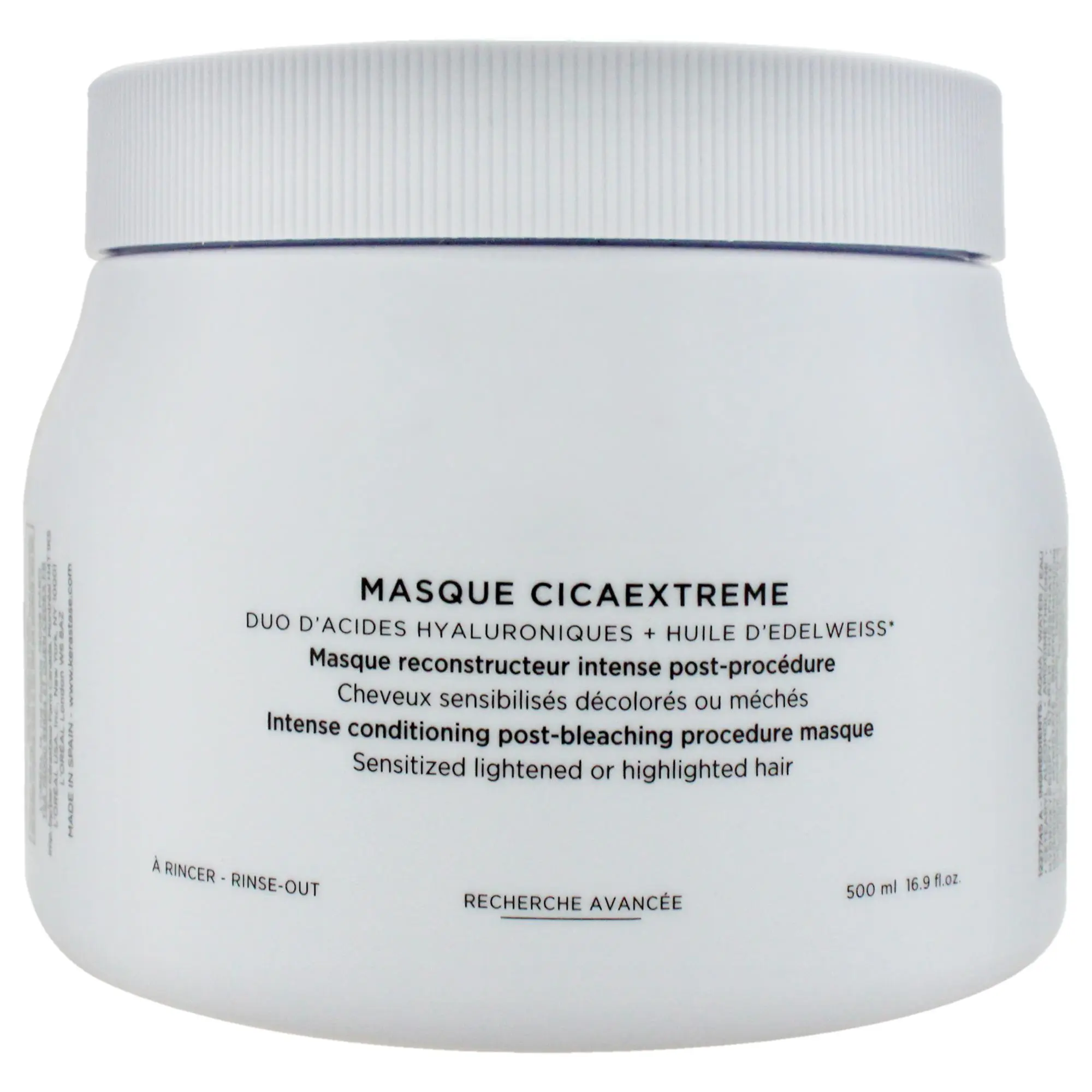 Kerastase Blond Absolu Cicaextreme Rinse-Out Masque, Unisex Hair Treatment for Lightened & Post-Bleach Hair, 16.9 fl oz