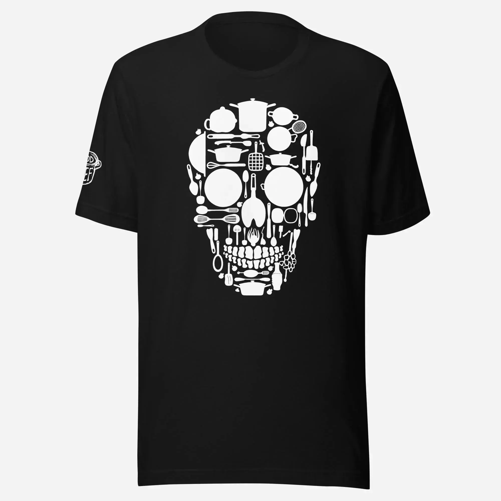 Skull Chef Kitchen Unisex Tee