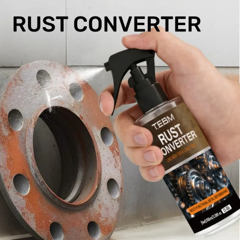Car Metal Rust Remover Spray, Car Cleaning Spray, Car Detailing Products, Multi-Purpose Surface Rust Converter, Fast Rust Removal Anti-Rust Protector, Wheel HUB Undercarriage Refinish Care