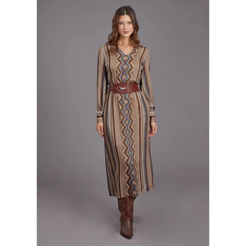Women's Stetson "Sand Serape" Long Sleeve Western Dress