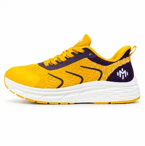 Retro Lakers Colorway Running Shoes | Viral Comfy Sneakers You Need This Season Sporty Core Mesh Breathable Knit, Thick Cushion Sole, Instant Outfit Upgrade The “Go-To” for Every Activity Run, Walk, Workout — These Do It All runningshoeswomen