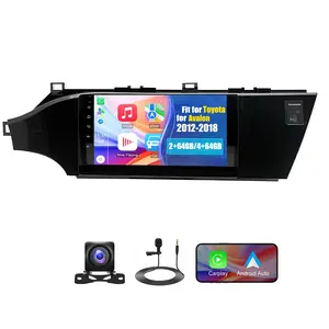 Android Car Stereo for Toyota Avalon 2012-2018, 9" Touch Screen Head Unit, Wireless CarPlay & Android Auto, GPS Navigation, Bluetooth, FM/RDS, Backup Camera