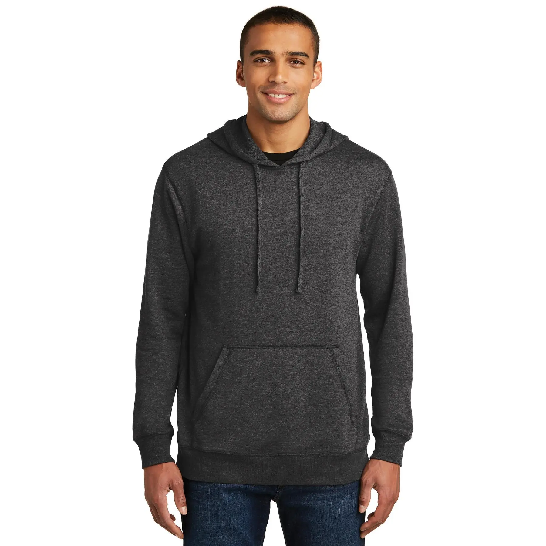 District® Lightweight Fleece Hoodie. DM391