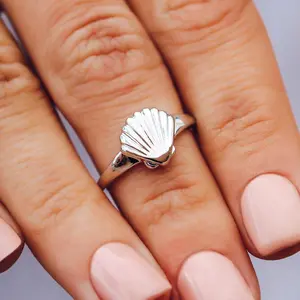 Shell Signet Ring