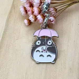 Cute Quality Anime Umbrella Metal phone Charm