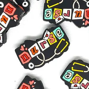 Call The Nurse Focal Beads | Medical Healthcare Beaded Supplies DIY