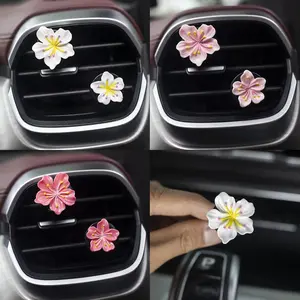 Cute Flower Air Fresheners Vent Clips (6 PCS)