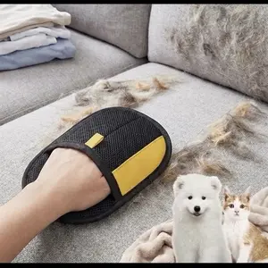 Pet Hair Remover  Glove - Electrostatic Cat Dog Hair Remover Glove, Reusable Magic Brush Pet Hair Remover