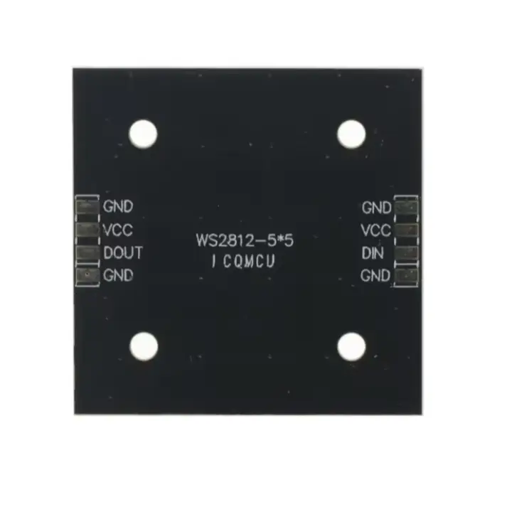 ST SHILLEHTEK WS2812B 5x5 Compact Form RGB Lighting LED Module Matrix Display for Arduino, Raspberry Pi, ESP32