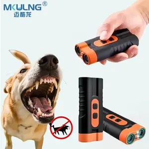 Ultrasonic Dog Bark Control Device with 3x Sonic Emitters, Effective Anti-Barking Solution for Indoors & Outdoors, No Ca Prop 65 Warning