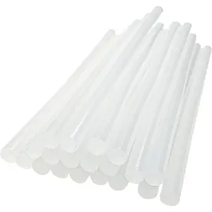 Clear Full Size Hot Melt Glue Gun Sticks, 10.6 x 0.43 Inch, Suitable for Glue Guns, Multi-Purpose for DIY Arts and Crafts, 10/20/30/50 Count Thermoplastic Adhesive