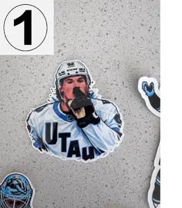 Utah Mammoth#13 DIE-CUT STICKER USA Hockey Golden Goal 2026 Hockey Sticker, Gift For Fan
