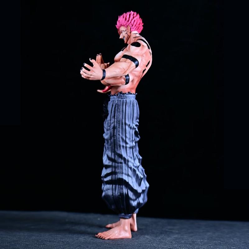 Jujutsu Kaisen Curse King Ryomen Sukuna Figure Model, Figurine, Desktop Statue Decoration Ornament, Boxed Collectible Trendy Doll, Cool Anime Toy, 12.2 Inches, Ideal for Birthday Gifts and Holiday Presents