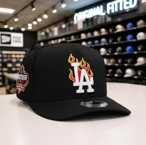 MLB Snapback Hat – New Era Baseball Cap, Flat Bill Fitted Team Logo Hat for Men Women, Premium Embroidered Streetwear Adjustable Unisex Sports Cap, Vintage Urban Fashion Viral TikTok Baseball Hat
