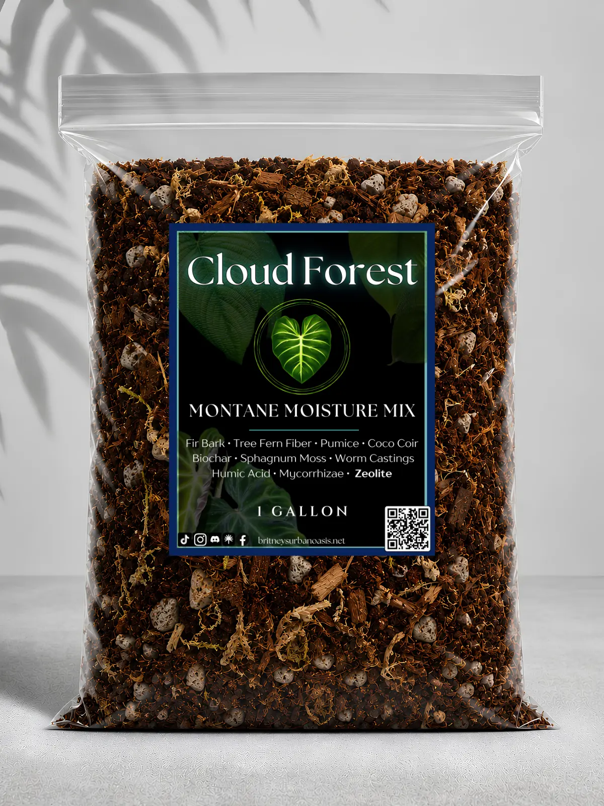 Cloud Forest Mix — High-Humidity Epiphytic Potting Mix | Soilless Blend Cloud Forest Mix — High-Humidity Epiphytic Potting Mix | Soilless Blend