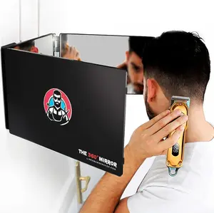The 360 Mirror - 3 Way Adjustable Trifold Self Hair Cutting Mirror
