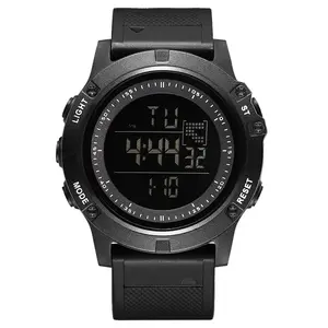 OIDEA Men's Durable Tactical Chronograph Watch - Fashionable Waterproof Quartz Wristwatch, 3 ATM Water Resistant, Military Look, EL Backlight, Large Luminous Easy-Reader Face, Stopwatch, Alarm for Teen Outdoor Use, Durable Watch, Fashionable Waterproof Wa