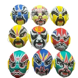 Chinese Peking Opera Mask – Colorful Traditional Face Mask for Party, Cosplay & Decoration