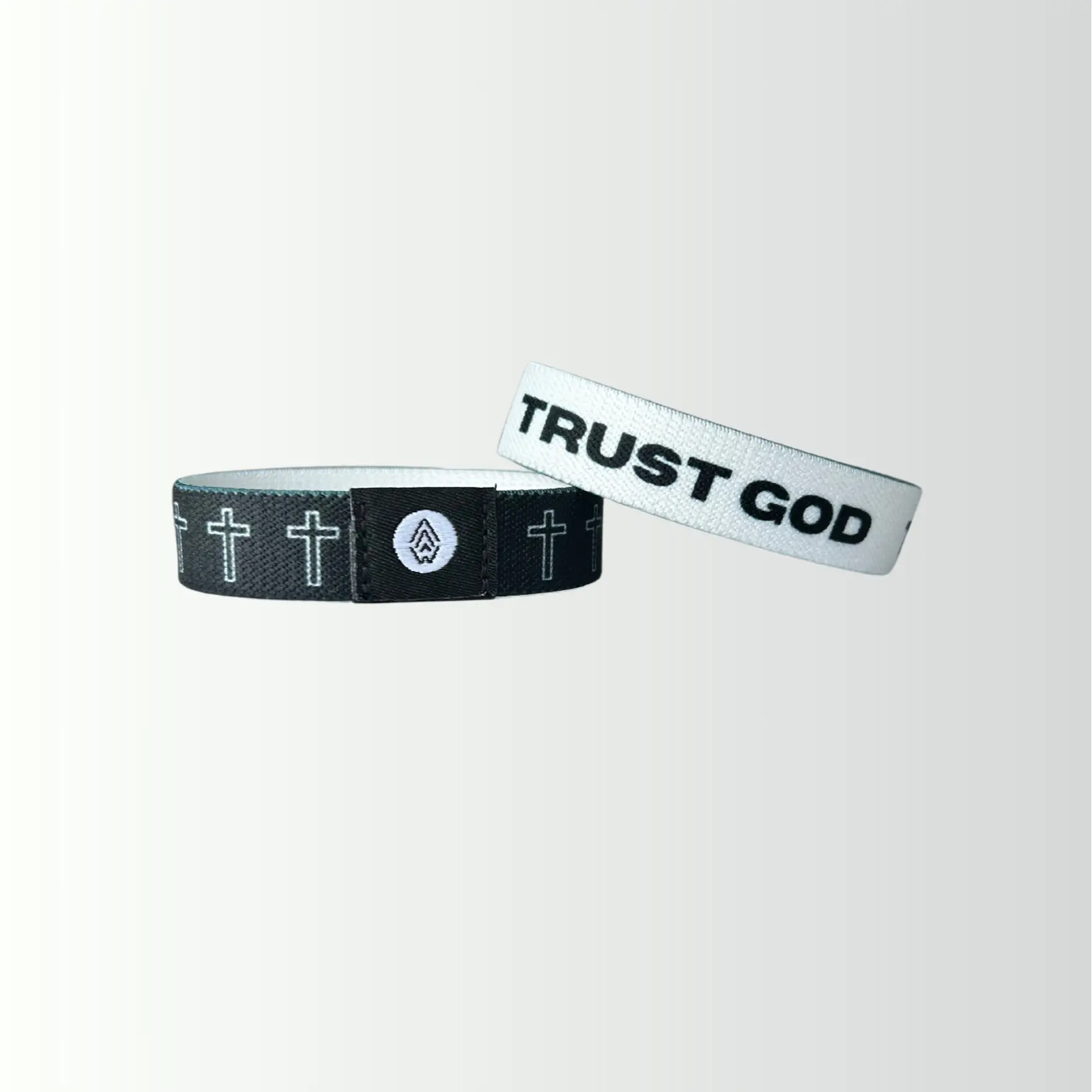 Trust God Bible Verse Bracelet - Tap for Daily Bible Verse, Waterproof & Durable, Scannable NFC Christian Bracelet